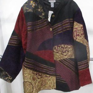 Pretty Indigo Moon Blazer for the Holidays - 3x